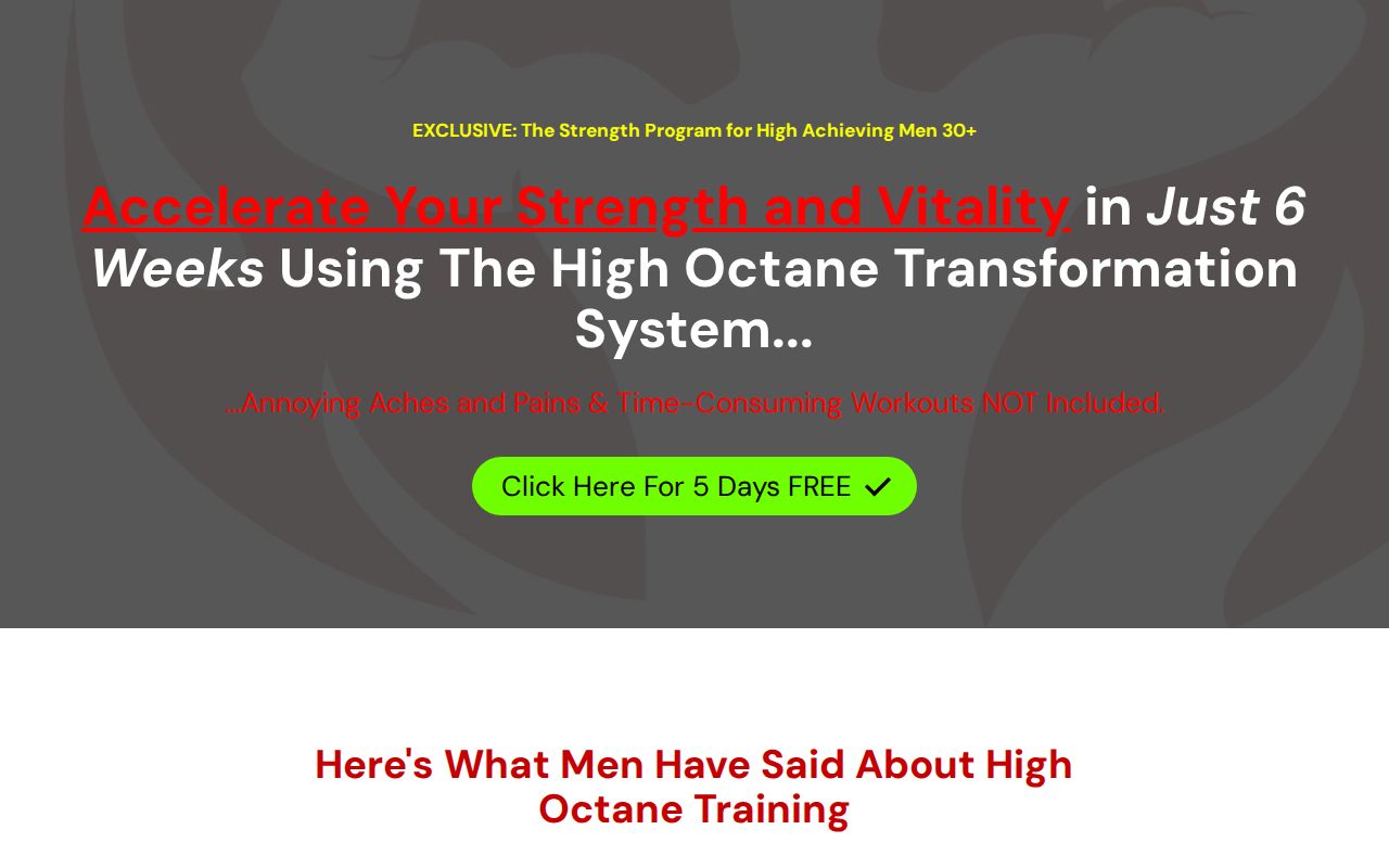 highoctanetraining